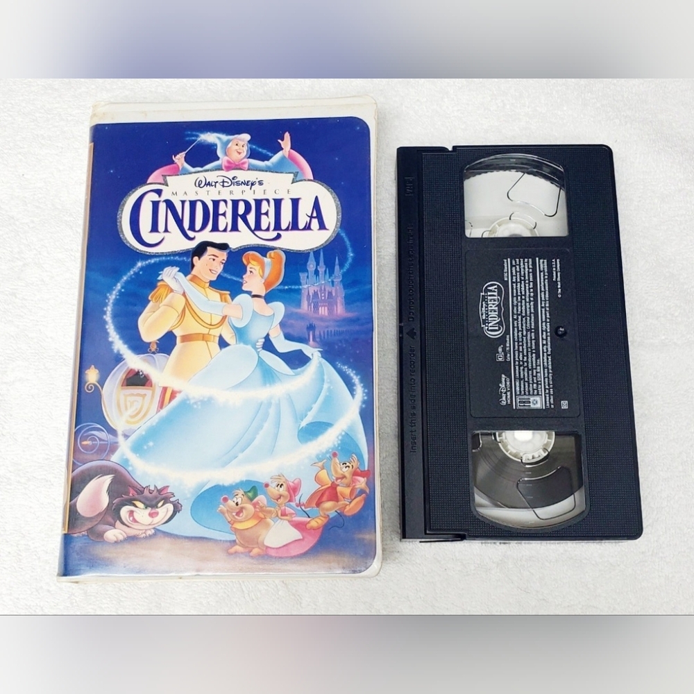 Cinderella VHS Disney Masterpiece Collection Clam Shell Case